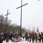 Łopuszno. Obchody 75. rocznicy rozstrzelania 15 żołnierzy po akcji  „Niekłański Październik” / Jarosław Kubalski / Radio Kielce