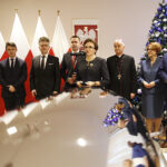 Spotkanie opłatkowe parlamentarzystów i dziennikarzy u wojewody świętokrzyskiego Agaty Wojtyszek / Jarosław Kubalski / Radio Kielce