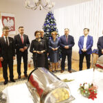 Spotkanie opłatkowe parlamentarzystów i dziennikarzy u wojewody świętokrzyskiego Agaty Wojtyszek / Jarosław Kubalski / Radio Kielce