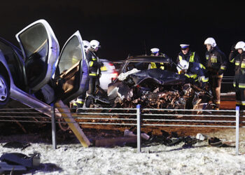 Tokarnia. Tragiczny wypadek na trasie S7 / Jarosław Kubalski / Radio Kielce