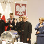 Spotkanie opłatkowe parlamentarzystów i dziennikarzy u wojewody świętokrzyskiego Agaty Wojtyszek / Jarosław Kubalski / Radio Kielce