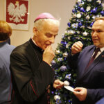 Spotkanie opłatkowe parlamentarzystów i dziennikarzy u wojewody świętokrzyskiego Agaty Wojtyszek / Jarosław Kubalski / Radio Kielce