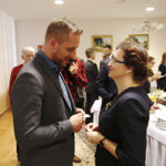 Spotkanie opłatkowe parlamentarzystów i dziennikarzy u wojewody świętokrzyskiego Agaty Wojtyszek / Jarosław Kubalski / Radio Kielce