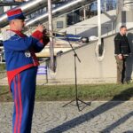 Obchody 151. rocznicy urodzin Marszałka Józefa Piłsudskiego. Solista Miejskiej Orkiestry Dętej w Sandomierzu  / Grażyna Szlęzak-Wójcik / Radio Kielce