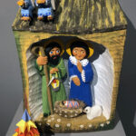 Muzeum Okręgowe w Sandomierzu. Wystawa szopek bożonarodzeniowych z różnych krajów / Grażyna Szlęzak-Wójcik / Radio Kielce