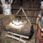 Sandomierz. Żywa szopka przy ulicy Trześniowskiej / Grażyna Szlęzak-Wójcik / Radio Kielce