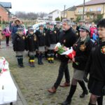 Odsłonięcie tablicy upamiętniającej bohaterów z Kostek Małych / Marta Gajda / Radio Kielce