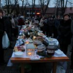 Skalbmierz. Spotkanie świąteczno-noworoczne na Rynku / Marta Gajda / Radio Kielce