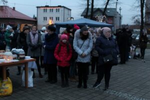 Skalbmierz. Spotkanie świąteczno-noworoczne na Rynku / Marta Gajda / Radio Kielce