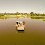 01.08.2017 Opatowiec. Prom na Wiśle. / Jarosław Kubalski / Radio Kielce