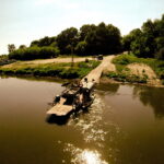 01.08.2017 Opatowiec. Prom na Wiśle. / Jarosław Kubalski / Radio Kielce