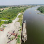 09.08.2017 Nowy Korczyn. Wisła. Kopalnia piasku. / Jarosław Kubalski / Radio Kielce