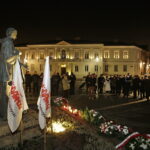 13.12.2017 Kielce. 36. rocznica wprowadzenia stanu wojennego w Polsce. Uroczystości pod pomnikiem księdza Jerzego Popiełuszki / Jarosław Kubalski / Radio Kielce