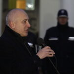 Mirzec. Joachim Brudziński, szef MSWiA, otworzył komisariat / Jarosław Kubalski / Radio Kielce