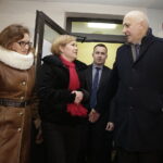 Mirzec. Joachim Brudziński, szef MSWiA, otworzył komisariat / Jarosław Kubalski / Radio Kielce