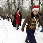 21.01.2018 Kielce. 155 rocznica wybuchu Powstania Styczniowego. Uroczystości pod Krzyżem Powstańczym na Karczówce / Jarosław Kubalski / Radio Kielce