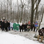 21.01.2018 Kielce. 155 rocznica wybuchu Powstania Styczniowego. Uroczystości pod Krzyżem Powstańczym na Karczówce / Jarosław Kubalski / Radio Kielce