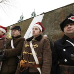 21.01.2018 Kielce. 155 rocznica wybuchu Powstania Styczniowego. Uroczystości pod Krzyżem Powstańczym na Karczówce / Jarosław Kubalski / Radio Kielce