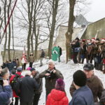 21.01.2018 Kielce. 155 rocznica wybuchu Powstania Styczniowego. Uroczystości pod Krzyżem Powstańczym na Karczówce / Jarosław Kubalski / Radio Kielce