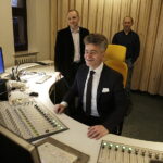 02.03.2018 Radio Kielce. Otwarcie Radia po remoncie. Senator Krzysztof Słoń / Jarosław Kubalski / Radio Kielce