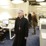 02.03.2018 Radio Kielce. Otwarcie Radia po remoncie. Biskup Marian Florczyk / Jarosław Kubalski / Radio Kielce