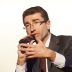 06.03.2018 Kielce. Targi Kielce. Marc Lemaitre, Dyrektor Generalny do spraw Polityki Regionalnej i Miejskiej w Komisji Europejskiej podczas dyskusji o przyszłości unijnego budżetu / Jarosław Kubalski / Radio Kielce