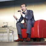 06.03.2018 Kielce. Targi Kielce. Marc Lemaitre, Dyrektor Generalny do spraw Polityki Regionalnej i Miejskiej w Komisji Europejskiej podczas dyskusji o przyszłości unijnego budżetu / Jarosław Kubalski / Radio Kielce