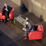 06.03.2018 Kielce. Targi Kielce. Marc Lemaitre, Dyrektor Generalny do spraw Polityki Regionalnej i Miejskiej w Komisji Europejskiej podczas dyskusji o przyszłości unijnego budżetu / Jarosław Kubalski / Radio Kielce