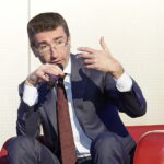 06.03.2018 Kielce. Targi Kielce. Marc Lemaitre, Dyrektor Generalny do spraw Polityki Regionalnej i Miejskiej w Komisji Europejskiej podczas dyskusji o przyszłości unijnego budżetu / Jarosław Kubalski / Radio Kielce