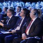 06.03.2018 Kielce. Targi Kielce. Marc Lemaitre, Dyrektor Generalny do spraw Polityki Regionalnej i Miejskiej w Komisji Europejskiej podczas dyskusji o przyszłości unijnego budżetu / Jarosław Kubalski / Radio Kielce