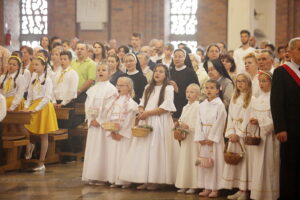 01.05.2018 Kielce. Uroczystości 1 Maja. Święto Pracy. Msza w kościele świętego Józefa Robotnika / Jarosław Kubalski / Radio Kielce