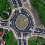 18.08.2018 Skarżysko - Kamienna. Nowe rondo przy Alei Jana Pawła II i ulicy Krakowskiej / Jarosław Kubalski / Radio Kielce