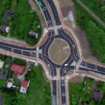 18.08.2018 Skarżysko - Kamienna. Nowe rondo przy Alei Jana Pawła II i ulicy Krakowskiej / Jarosław Kubalski / Radio Kielce