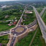 18.08.2018 Skarżysko - Kamienna. Nowe rondo przy Alei Jana Pawła II i ulicy Krakowskiej / Jarosław Kubalski / Radio Kielce