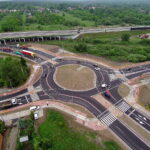 18.08.2018 Skarżysko - Kamienna. Nowe rondo przy Alei Jana Pawła II i ulicy Krakowskiej / Jarosław Kubalski / Radio Kielce