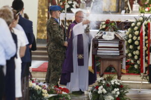 09.06.2018 Bliżyn. Pogrzeb major Józefy Życińskiej ps. „Zośka”, żołnierza AK / Jarosław Kubalski / Radio Kielce