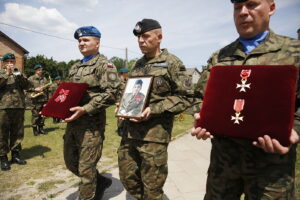 09.06.2018 Bliżyn. Pogrzeb major Józefy Życińskiej ps. „Zośka”, żołnierza AK / Jarosław Kubalski / Radio Kielce