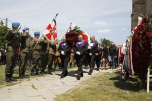 09.06.2018 Bliżyn. Pogrzeb major Józefy Życińskiej ps. „Zośka”, żołnierza AK / Jarosław Kubalski / Radio Kielce