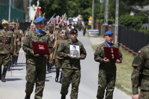 09.06.2018 Bliżyn. Pogrzeb major Józefy Życińskiej ps. „Zośka”, żołnierza AK / Jarosław Kubalski / Radio Kielce