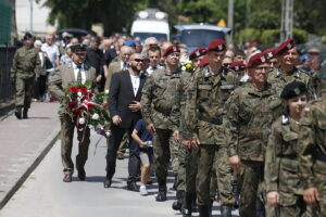 09.06.2018 Bliżyn. Pogrzeb major Józefy Życińskiej ps. „Zośka”, żołnierza AK / Jarosław Kubalski / Radio Kielce