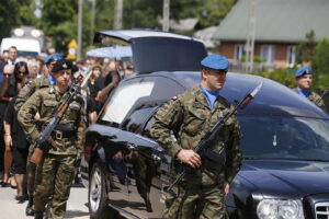 09.06.2018 Bliżyn. Pogrzeb major Józefy Życińskiej ps. „Zośka”, żołnierza AK / Jarosław Kubalski / Radio Kielce