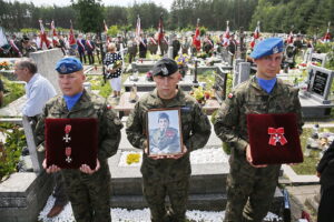 09.06.2018 Bliżyn. Pogrzeb major Józefy Życińskiej ps. „Zośka”, żołnierza AK / Jarosław Kubalski / Radio Kielce