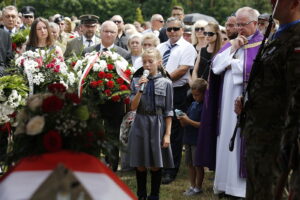 09.06.2018 Bliżyn. Pogrzeb major Józefy Życińskiej ps. „Zośka”, żołnierza AK / Jarosław Kubalski / Radio Kielce