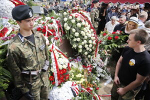 09.06.2018 Bliżyn. Pogrzeb major Józefy Życińskiej ps. „Zośka”, żołnierza AK / Jarosław Kubalski / Radio Kielce