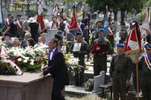 09.06.2018 Bliżyn. Pogrzeb major Józefy Życińskiej ps. „Zośka”, żołnierza AK / Jarosław Kubalski / Radio Kielce