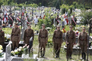 09.06.2018 Bliżyn. Pogrzeb major Józefy Życińskiej ps. „Zośka”, żołnierza AK / Jarosław Kubalski / Radio Kielce