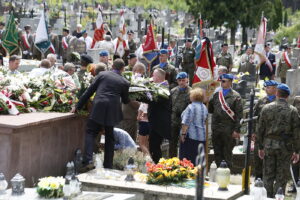 09.06.2018 Bliżyn. Pogrzeb major Józefy Życińskiej ps. „Zośka”, żołnierza AK / Jarosław Kubalski / Radio Kielce