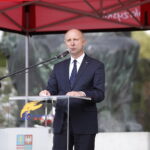 12.07.2018 Michniów. Uroczystości Dnia Walki i Męczeństwa Wsi Polskiej. Wojciech Kolarski, podsekretarz stanu w Kancelarii Prezydenta RP / Jarosław Kubalski / Radio Kielce