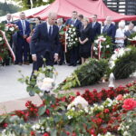 12.07.2018 Michniów. Uroczystości Dnia Walki i Męczeństwa Wsi Polskiej. Wojciech Kolarski, podsekretarz stanu w Kancelarii Prezydenta RP / Jarosław Kubalski / Radio Kielce