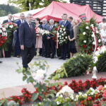 12.07.2018 Michniów. Uroczystości Dnia Walki i Męczeństwa Wsi Polskiej. Jan Ardanowski, Minister Rolnictwa i Rozwoju Wsi  / Jarosław Kubalski / Radio Kielce